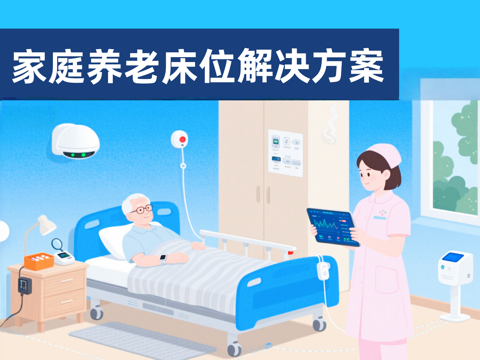 数字化家庭养老床位
